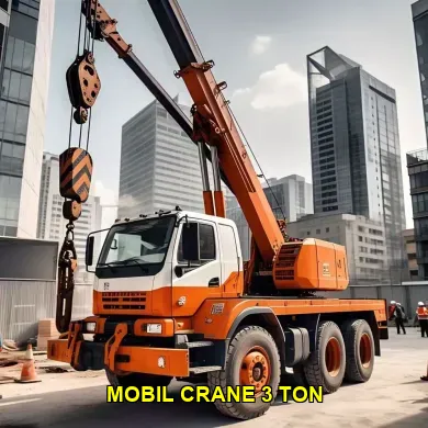 mobil crane 3 ton